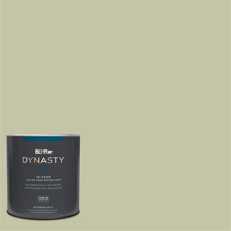 Behr Dynasty Qt S Balance Green Satin Enamel Exterior Stain