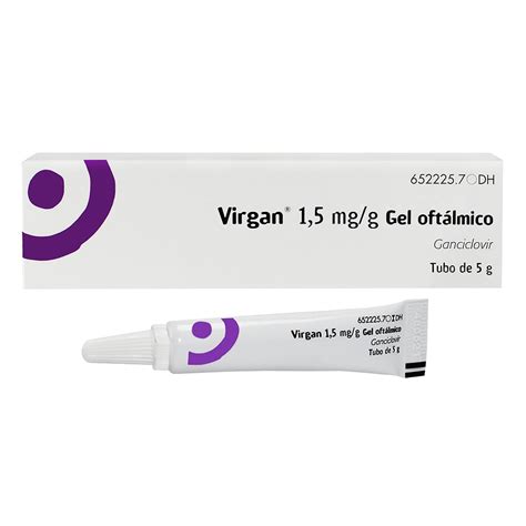 Virgan Gel Oftálmico 1 5 Mg Tubo X 5 Gr Los expertos en ahorro Cruz