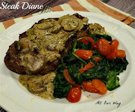 Steak Diane - Drama and Romance - All Our Way | Recipe | Steak diane ...