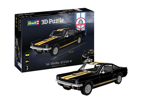 Revell 00220 1966 Shelby Car GT350 H 3D PUZZEL