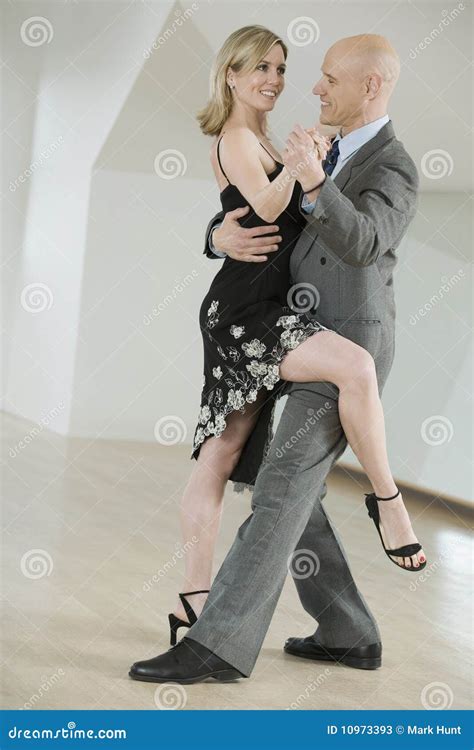 Couple Dancing Tango Stock Image Image Of Leisure Tango 10973393