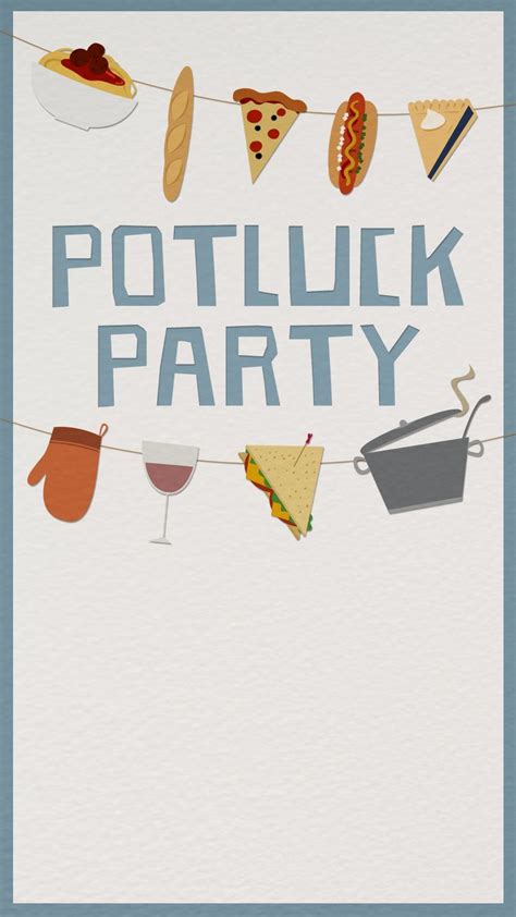 Break Out Your Best Recipe Its Time For A Potluck Set Your Potluck