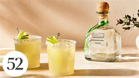 How To Make A Honey Apple Margarita Food52 Patrón Youtube