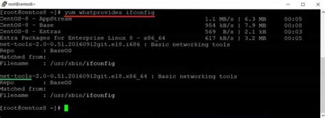 C Mo Instalar Ifconfig En Rhel Centos Linux Linuxteaching