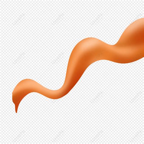 Orange Ribbon Orange Ribbon Satin Silk Png Image And Clipart Image
