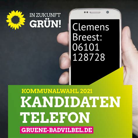 Telefon Clemens instagram sharepic Grüne Bad Vilbel