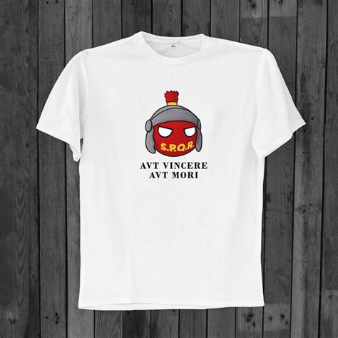 T Shirt Avt Vincere Avt Mori Spqr Handmade By Anna Fortune