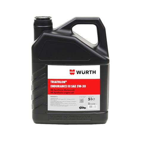 Моторно масло 5W-30 ВЮРТ ENDURANCE III - dobavka.net - добави и спести ...