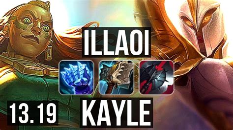 ILLAOI Vs KAYLE TOP 7 Solo Kills 300 Games EUW Master 13 19