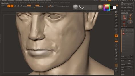 Sculpting A Head In Zbrush Cg Tutorials Library Zbrush Vfx