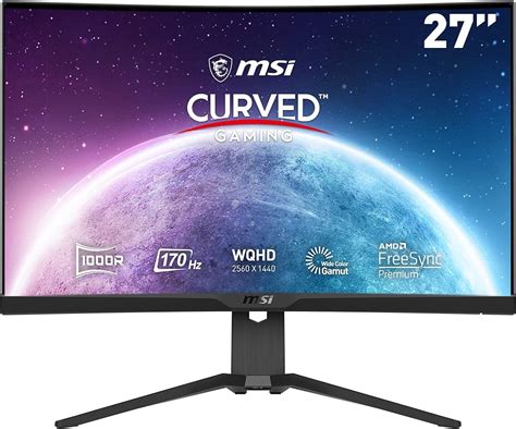 Msi G272c 27 Curved Fhd 170hz 1ms Freesync Premium Gaming