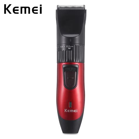 Kemei Male Rechargeable Hair Clipper Electric Haircut Shaver Razor