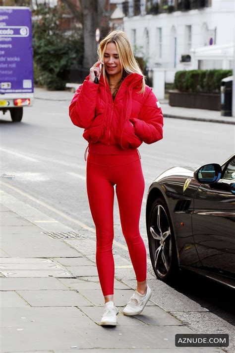 Kimberley Garner Sexy Spotted Flaunting Her Hot Figure And Booty In Chelsea Aznude