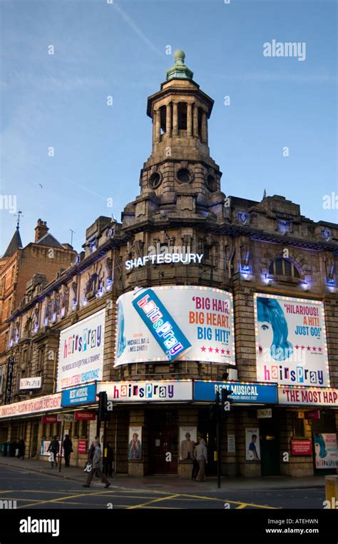 Shaftesbury Theatre Stock Photo - Alamy