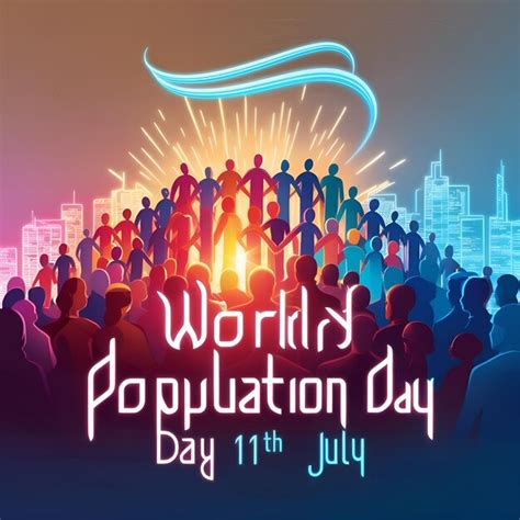 World Population Day 2024 Illustration Premium Ai Generated Image