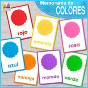 Memorama De Colores Memorias Juego Educativo Artes Mobbyt