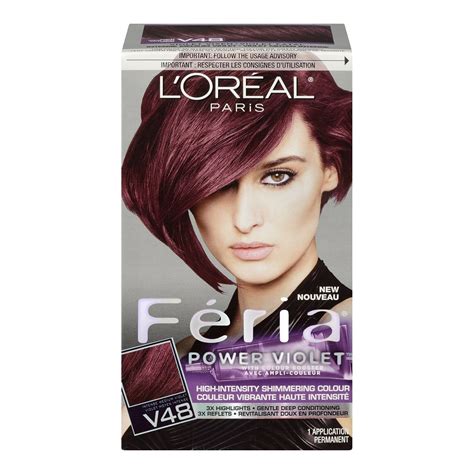 Intense Medium Violet Dark Brown Hair Color Hair Color Purple Hair