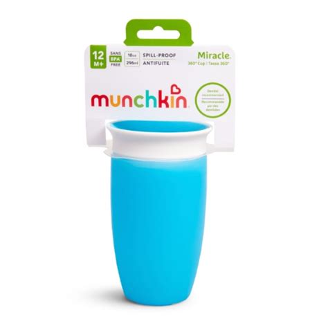 Tasse miracle bleu 12mois 295 ml MUNCHKIN la tasse miracle à Prix