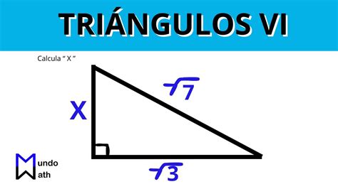 Tri Ngulos Vi Teorema De Pit Goras Y Tri Ngulos Notables Parte