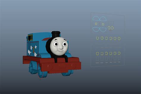 Thomas Tank Engine Model - TurboSquid 1286911