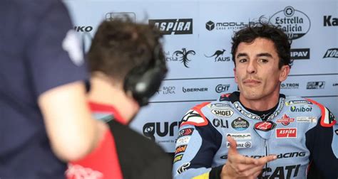 Ducati Marc Márquez encore dans le dur pour ses débuts l Espagnol ne