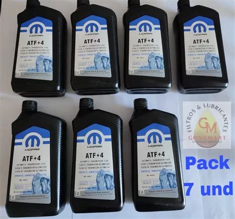 Aceite Caja Automatica Atf 4 Mopar pack 7 Botellas Cuotas sin interés