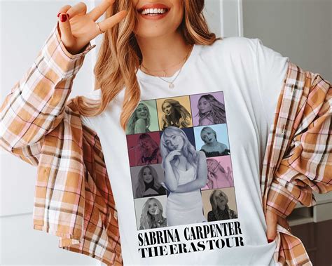 Sabrina Carpenter Vintage Comfy T Shirt Collage Style Era S Tour Etsy