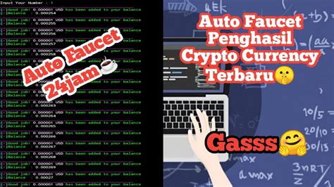 Auto Faucet Penghasil Crypto Currency Instan Withdraw Youtube