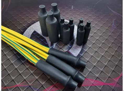 Semi Rigid Cap Dual Wall Heat Shrink Tube Heat Shrink Tube With Glue