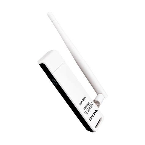 Jual TP LINK High Gain TL WN722N Wireless USB Adapter White 150 Mbps