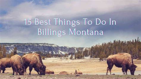 Best Things To Do In Billings Montana August