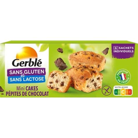 Cake P Pites Chocolat Sans Gluten Gerble La Boite De G Prix