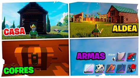 Como Crear Y Mejorar Una Aldea En Lego Fortnite Primeros Pasos Casa