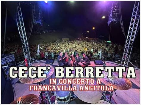 Cece Barretta In Concerto A Francavilla Angitola Youtube