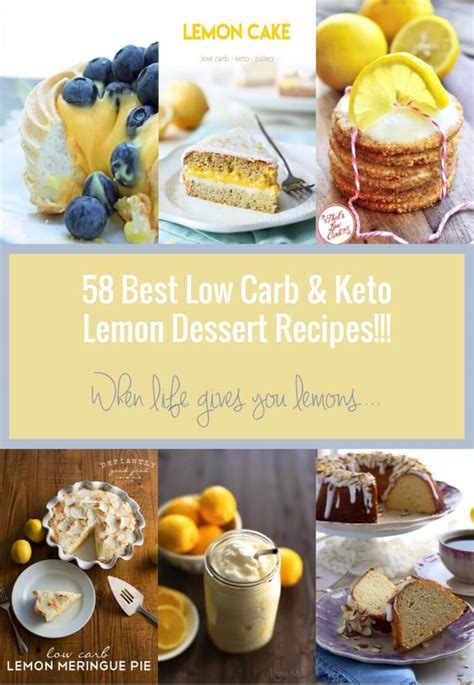 58 Best Keto Lemon Dessert Recipes Low Carb I Breathe Im Hungry