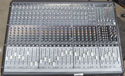 Mackie Onyx 24 4 24 Channel Analog Live Sound Console Multitrack Bent