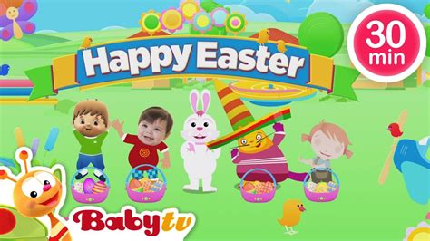 Happy Easter 🐰🥚 Easter Egg Hunt | Full Episodes and Kids Songs 🎵 @BabyTV