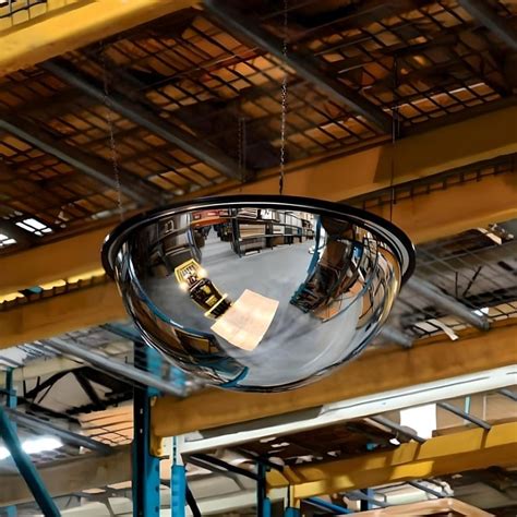 Full Dome Mirrors For Warehouse Enhancing Safety And Visibility