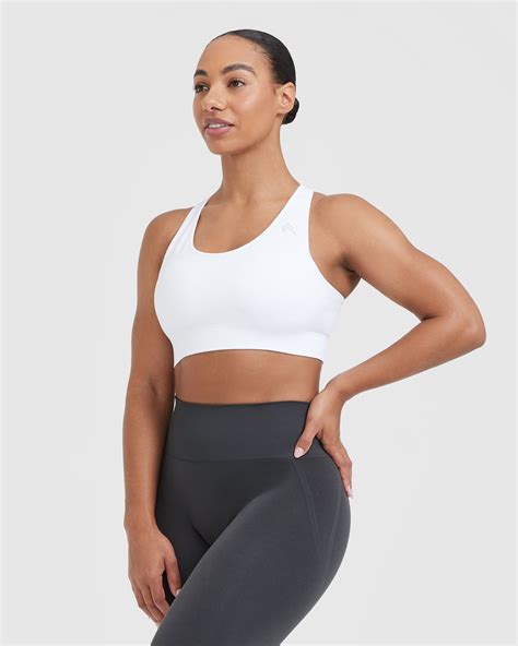 Classic Seamless 2 0 Bralette White Oner Active