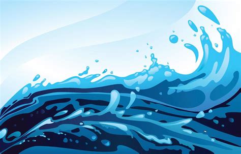 Blue Water Splash 7823442 Vector Art at Vecteezy