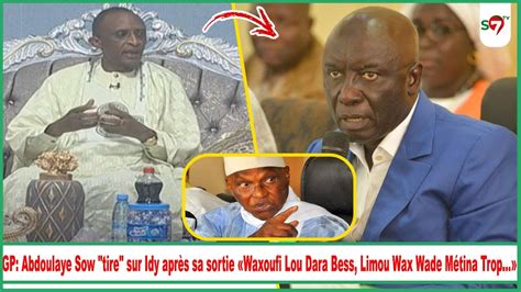 Gp Abdoulaye Sow Tire Sur Idy Apr S Sa Sortie Waxoufi Lou Dara Bess