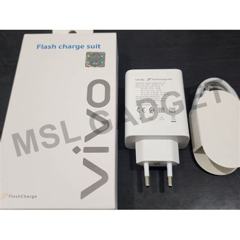 Jual Charger Vivo 66W FlashCharge Fast Charging Original 100 Kota