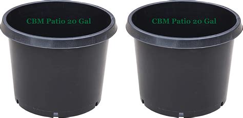 Amazon Cbm Scaffold Cbm Gallon Premium Black Plastic Nursery