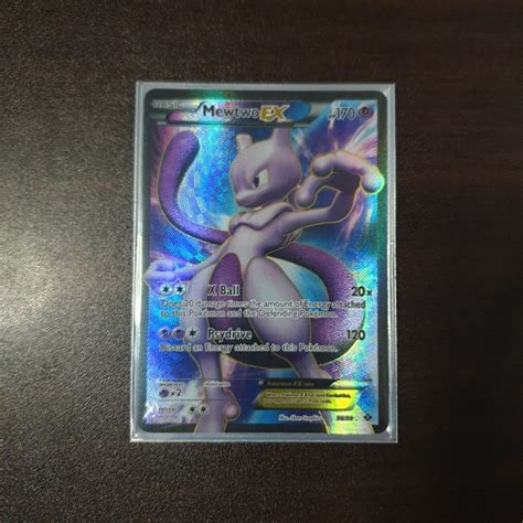 MEWTWO EX FULL ART 2012 BLACK WHITE NEXT DESTINIES POKEMON TCG CARDS