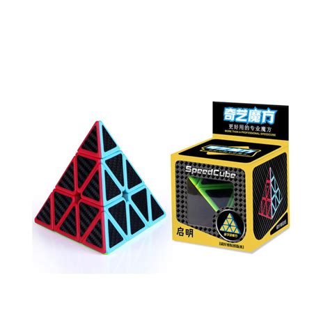 Qiyi Carbon Fiber Pyraminx Speed Cube Australia