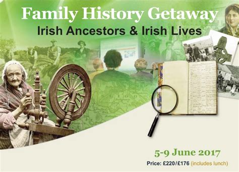 Family History Getaway: Irish Ancestors and their Lives. - Irish Family ... 