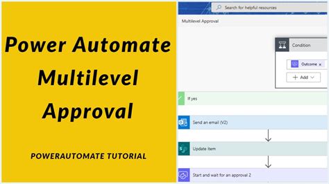 Create Multilevel Approval Flow Using Power Automate YouTube