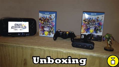 Super Smash Bros For Wii U Bundle Unboxing YouTube