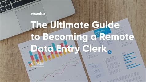 Remote Data Entry Clerk The Ultimate Guide To Becoming One