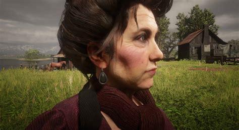Unused Earrings For Miss Grimshaw Red Dead Redemption 2 Mod